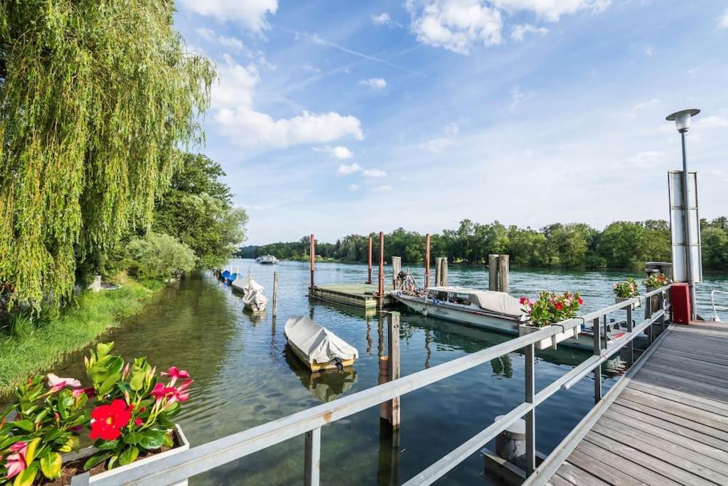 Luxury Apartment On The Rhein Busingen am Hochrhein Exterior foto